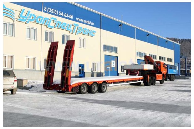 Седельный тягач с КМУ PK-30002А УСТ 5453 Камаз 65225