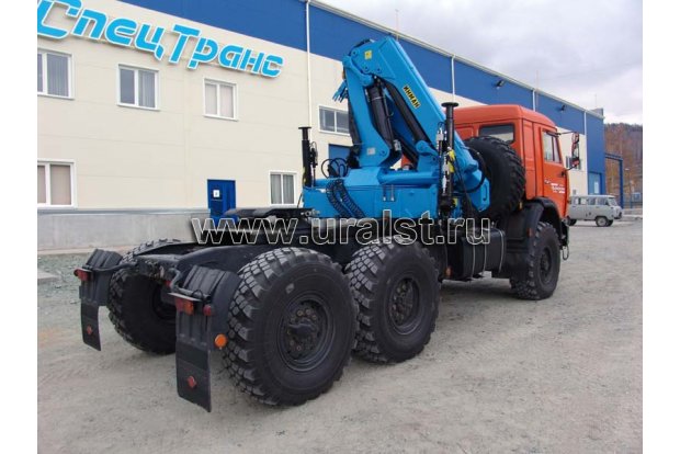 Седельный тягач с КМУ ИМ-180 УСТ 5453 Камаз 53504-46 (44108)