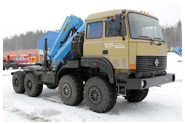Седельный тягач с КМУ ИМ-180 УСТ 5453 Урал 532362-1151-70