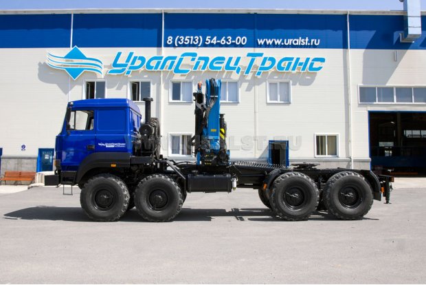 Седельный тягач с КМУ ИМ-320 УСТ 5453 Урал 532362-1151-70