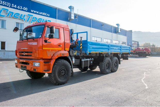 Бортовой с КМУ ИМ-25 УСТ 5453 Камаз 43118