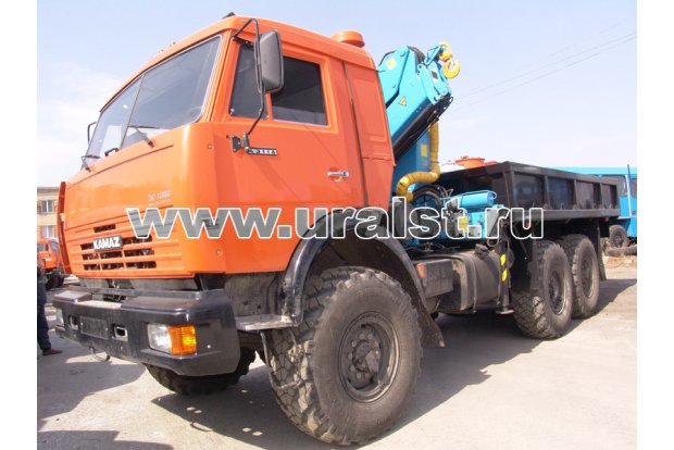 Бортовой с КМУ ИМ-150 УСТ 5453 Камаз 43118, борт 4,75м