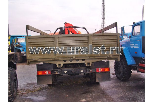 Бортовой с КМУ PK-15500А УСТ 5453 Урал 4320-1951-60