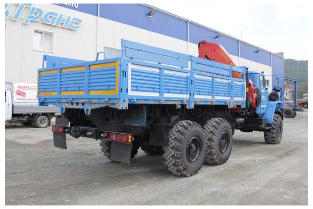 Бортовой с КМУ PK-18500А УСТ 5453 Урал 4320-1951-60