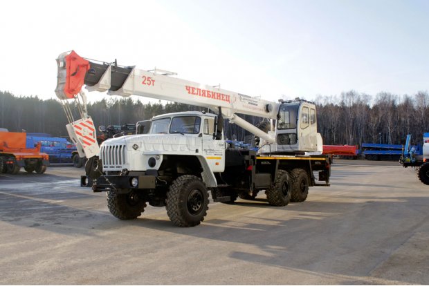 Автокран КС 55732 "Челябинец" Урал 4320