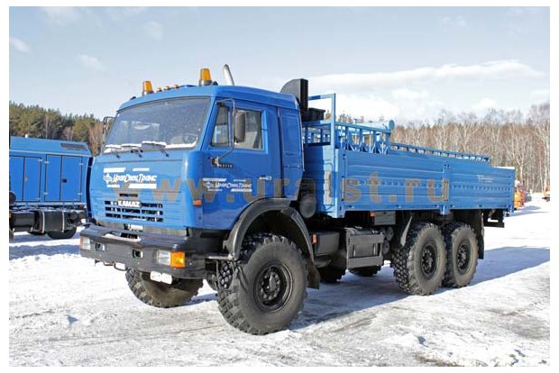 Бортовой Камаз 43118-6013-46 баллоновоз