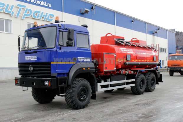Автотопливозаправщик АТЗ-12-2Б УСТ 5453 Урал 4320-4971-80 сп.м. ППО-40 доработка под ДОПОГ