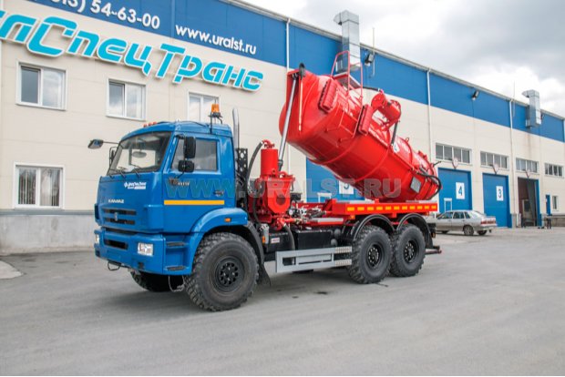 Автоцистерна АКНС-10 на шасси Камаз 43118-3027-46
