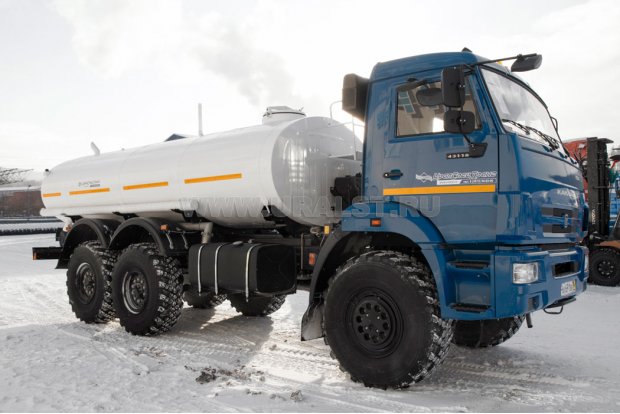 АЦПТ-9,5 с насосом, обогрев насоса, Камаз 43118