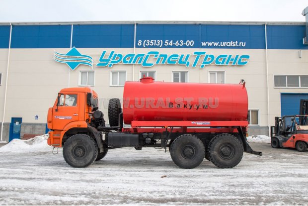Автоцистерна вакуумная МВ-10Т КО на шасси Камаз 6522