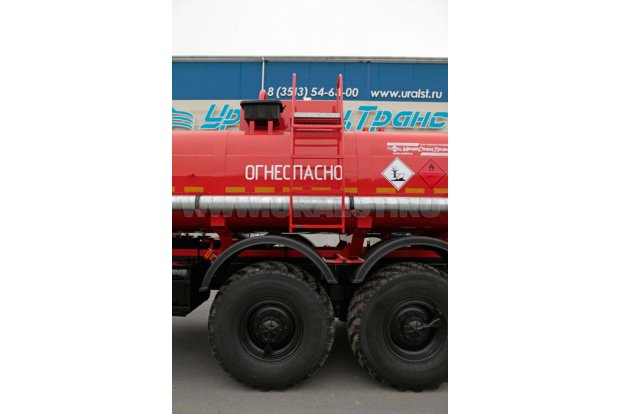 Автоцистерна для нефти АЦН-10 УСТ 5453 Урал 5557-1151-72 насос СЦЛ, паровые трубы, доработка под ДОПОГ