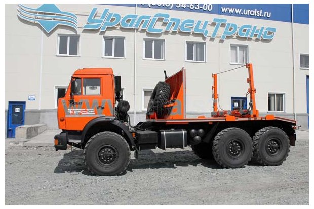 Лесовоз УСТ 5453 Камаз 43118