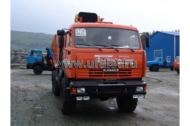 Лесовоз с ГМ ОМТЛ-97 Камаз 43118