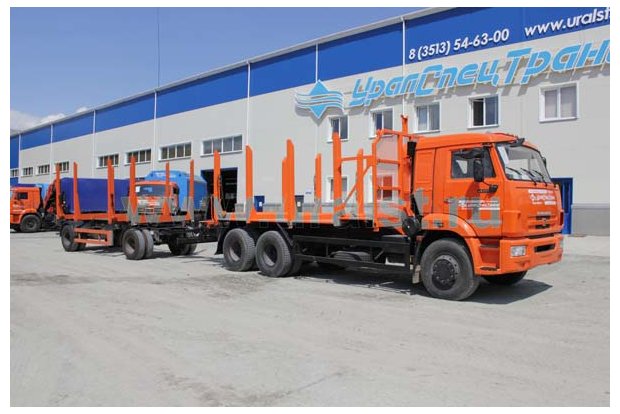 Сортиментовоз УСТ 5453 Камаз 65115-50
