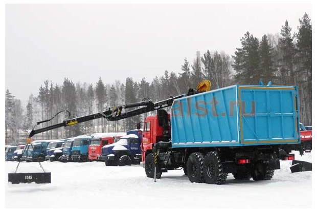 Металловоз Камаз 43118-RB с ГМ ОМТ-97М