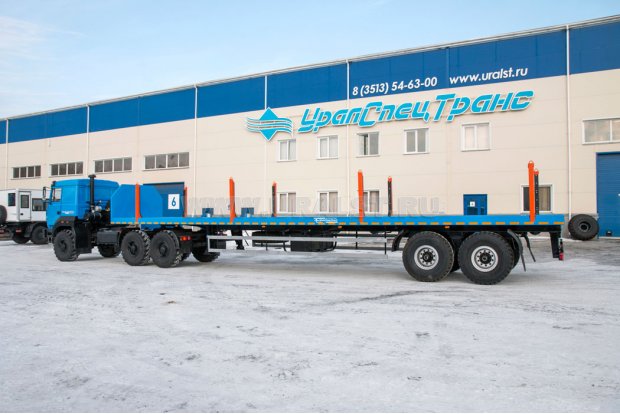 Бортовой полуприцеп ППБ 27-21-14К BPW УСТ 9465 специальный