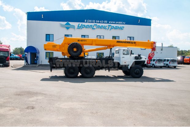 Автокран КС 45717-1 "Ивановец" Урал 4320Е5