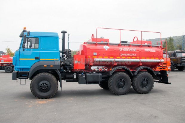Автотопливозаправщик АТЗ-11-2Б УСТ 5453 Урал 5557-4551-80 сп.м. доработка под ДОПОГ