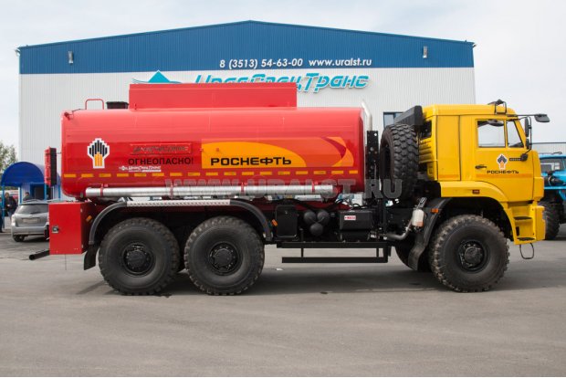 Автоцистерна АЦН-18 УСТ-5453 на шасси Камаз 65224-43