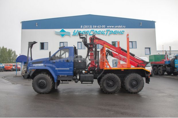 ЛЕСОВОЗ С ГМ EPSILON М130L97 УСТ 5453 УРАЛ 5557 NEXT