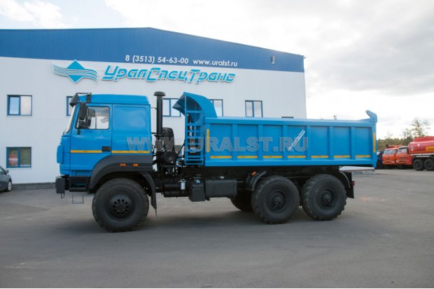 Самосвал АС 10-12 УСТ 5453 Урал 5557-82Е5 (ПГЦ) сп.м