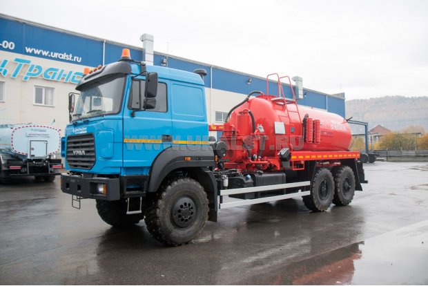 Автоцистерна АКН-10 ВК УСТ-5453 на шасси Урал 4320-80