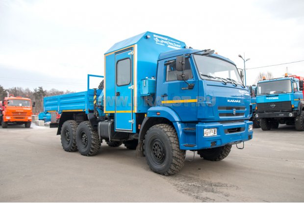 ГПА с КМУ ИМ-55 УСТ 5453 Камаз 43118