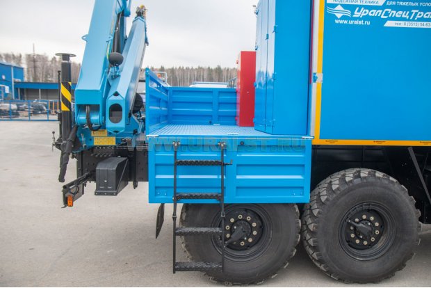 ПАРМ с КМУ ИМ-95 УСТ 5453 Камаз 43118-50 сп. м.