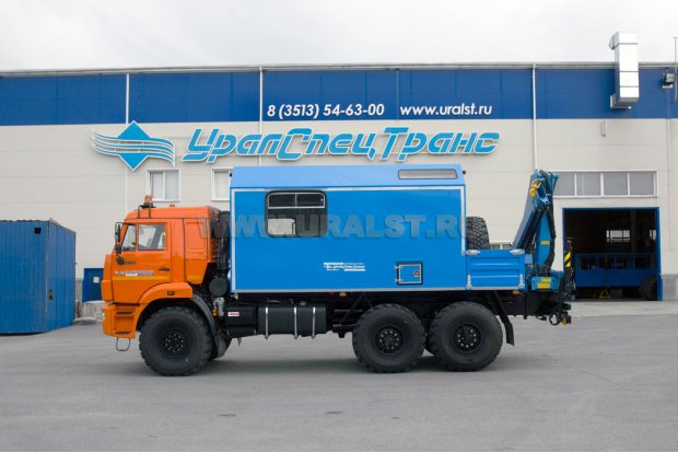 МРМ с КМУ ИМ-95 УСТ 5453 Камаз 43118