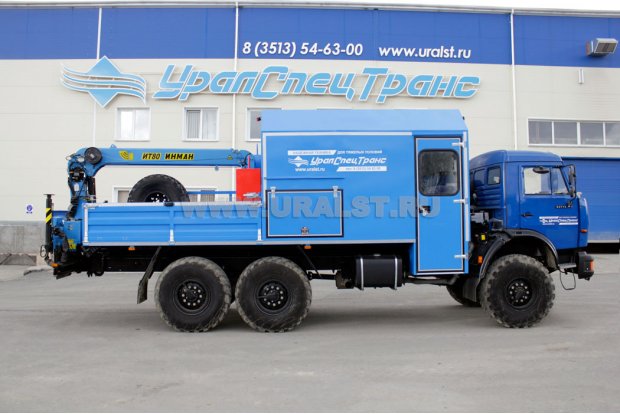 Камаз МРМ 5350-42 с краном-манипулятором ИТ-80