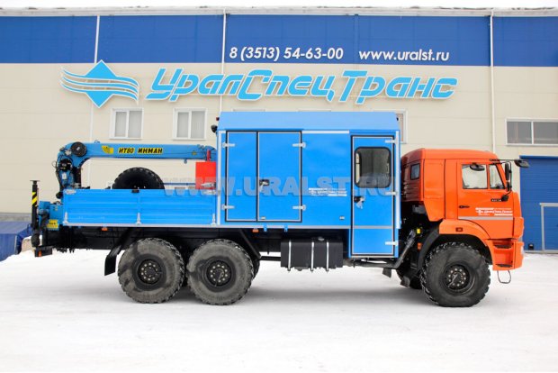 Камаз МРМ 43118-46 с краном-манипулятором ИТ-80