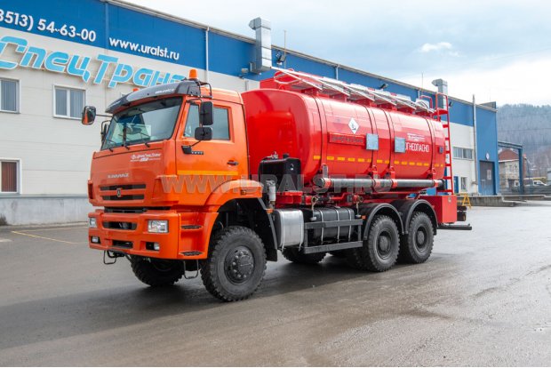 Автотопливозаправщик АТЗ-20-2 УСТ 5453 Камаз 6522-353 доработка под ДОПОГ