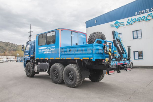 Автобус грузопассажирский ГПА УСТ 54535Р-51 (10+2) ИМ 25 Камаз 43118-76(RR) Cummins, сп. м