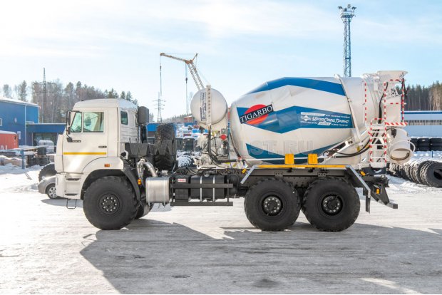 Автобетоносмеситель АБС 5АП УСТ 5453 Камаз 43118-50