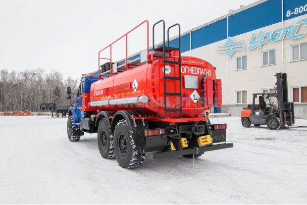 Автотопливозаправщик АТЗ-11-2Б УСТ 5453 Урал NEXT 4320-6951-72 доработка под ДОПОГ, УВЭОС