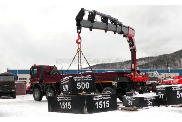 Бортовой автомобиль IVECO-AMT 733950 с КМУ Palfinger PK-32080 УСТ-5453