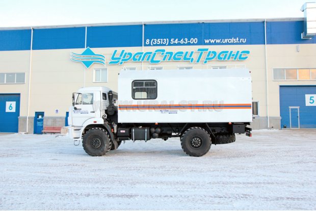 Камаз ГПА 43502-45 с закрытым грузовым отсеком
