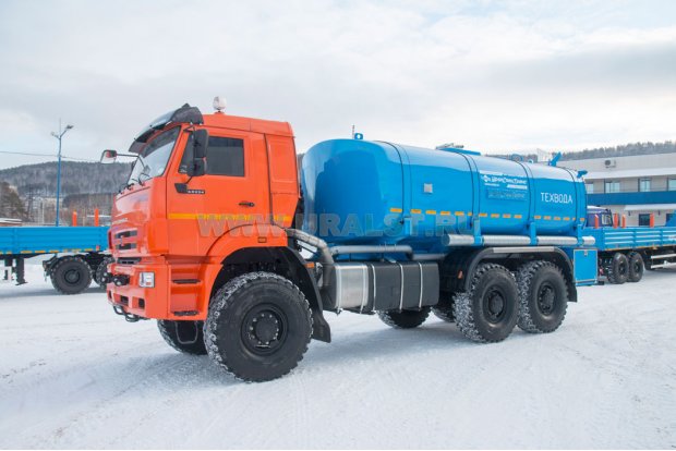 Автоцистерна для технической воды АЦВ-15Т УСТ 5453 Камаз 65224-3971-53