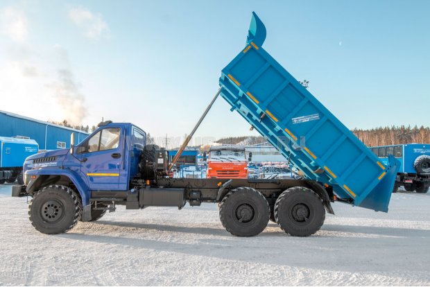 Самосвал ААС 10-12 УСТ 5453ЕА с задней разгрузкой Урал NEXT 4320-72Е5Г38 (ПГЦ)