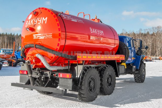 Машина вакуумная МВ-10Т КО УСТ 545332 Урал 4320-1912-60 сп.м