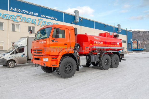 Автотопливозаправщик АТЗ-11Б УСТ 5453 Камаз 43118-50 сп.м. доработка под ДОПОГ УВЭОС