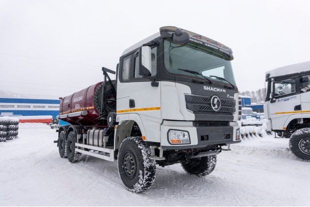  АЦПТ-10НО УСТ 5453 SHACMAN (ШАКМАН) SX32586V385 6х6, 14R20, КБ4575мм.