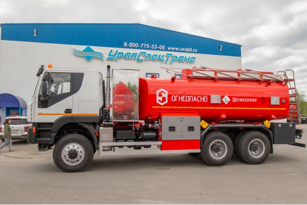 Автотопливозаправщик АТЗ 20-2 БЗ УСТ 5453 АМТ N.V. 632910 (6х6) ДОПОГ 