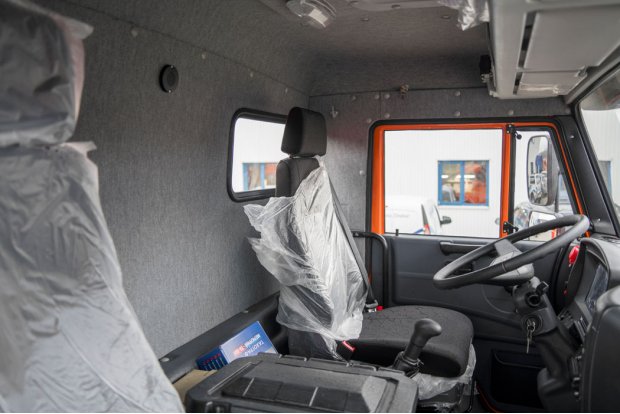 Кабина водителя