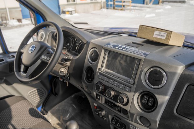 Рабочее место водителя