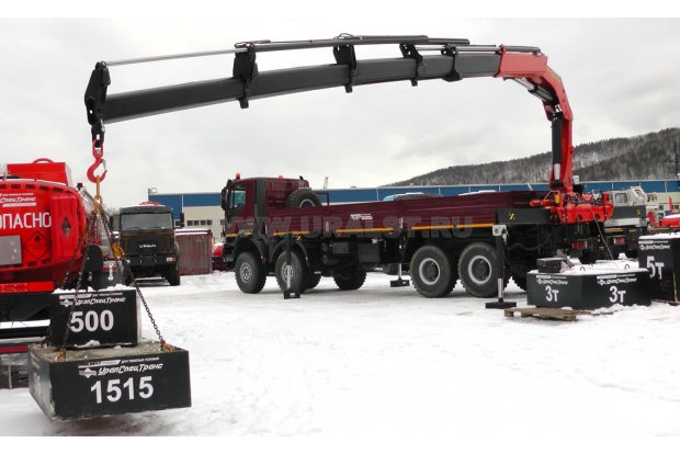 Бортовой автомобиль IVECO-AMT 733950 с КМУ Palfinger PK-32080 УСТ-5453