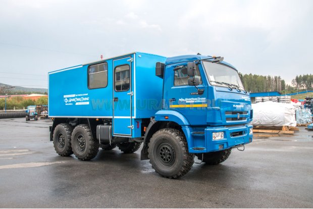 ГПА закрытый кузов Камаз 43118-46 УСТ-5453