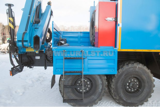 Грузовой отсек Камаз ПАРМ 43118-50 с КМУ ИМ-150