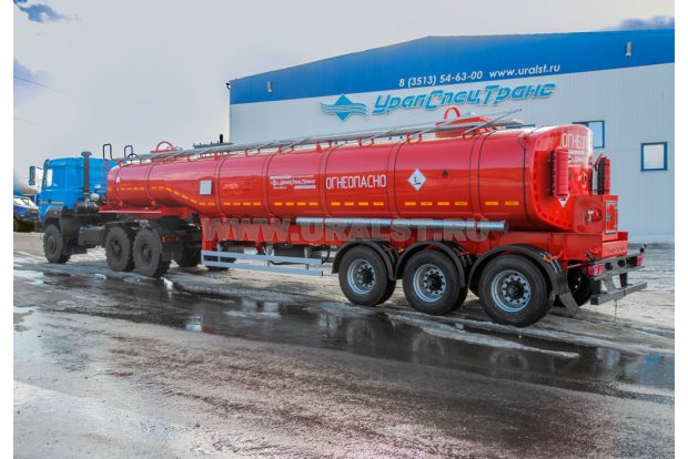 Полуприцеп цистрена нефтевоз ППЦН 30Т-31ПТ УСТ 94651K