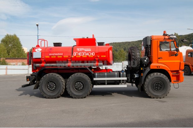 Автотопливозаправщик АТЗ-8 УСТ 5453 Камаз 43118-50